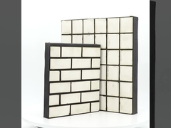 forro de borracha cerâmico do desgaste