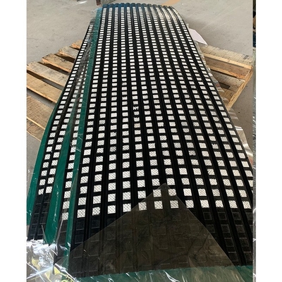 Retardamento de borracha de Dimple Ceramic Tile Embedded In para a largura da polia 500mm do transporte
