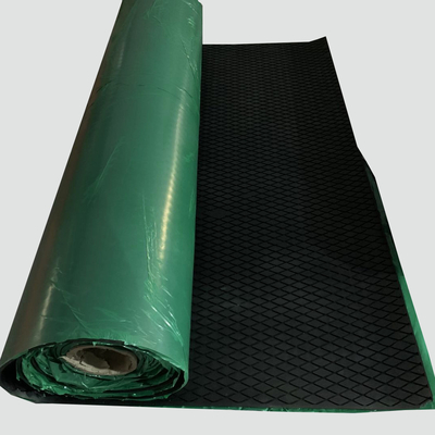 12mm vulcanizou o retardamento de borracha de ligamento da polia do cilindro do retardamento da polia do transporte da camada