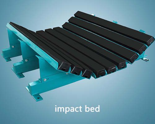 Uhmwpe veste - berços resistentes do impacto da cama do impacto do transporte para as correias transportadoras
