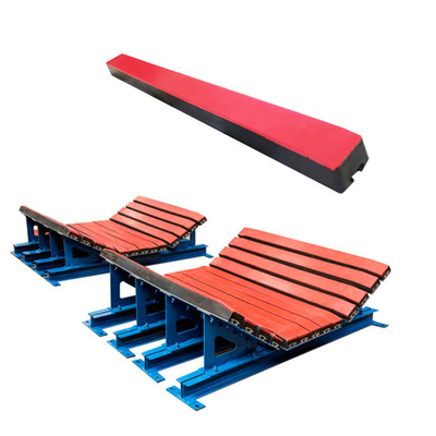 Cama do impacto do transporte de correia com barra do impacto da fricção UHMWPE da substituição a baixa
