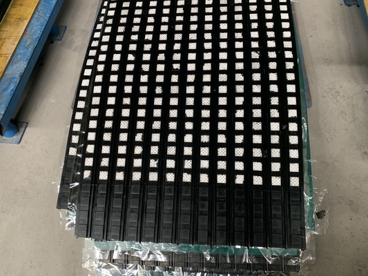 Retardamento cerâmico de borracha longo 15mm grosso de retardamento cerâmico da polia 10m da polia 12mm do cilindro do transporte