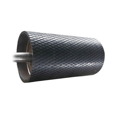 retardamento de borracha da polia do transporte do diamante