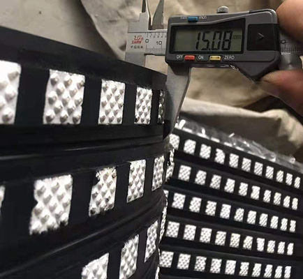 12 mm 15 mm tambor transportador poleia cerâmica Lagging