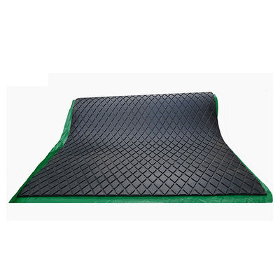 Retardo da poleia de borracha com ranhuras de diamante