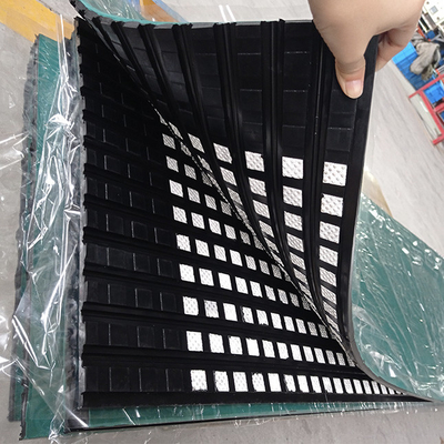 revestimento de Diamond Ceramic Pulley Lagging Lining do cilindro do transporte da espessura de 12mm
