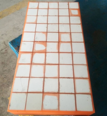 Mineração e forro cerâmico do desgaste do poliuretano agregado do produto do poliuretano