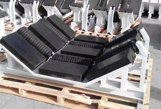 Cama do impacto do transporte de correia com barra do impacto da fricção UHMWPE da substituição a baixa