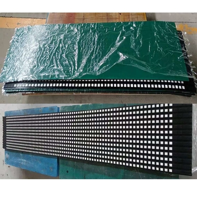 A camada de ligamento da NC suportou a cerâmica cerâmica da alumina de Mats Pulley Lagging With 95%