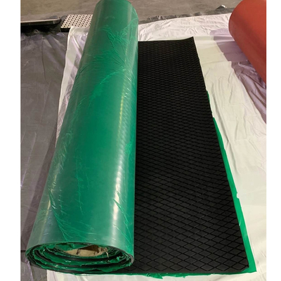 Retardamento de alinhamento de retardamento de borracha suportado camada da correia transportadora da polia lisa da NC