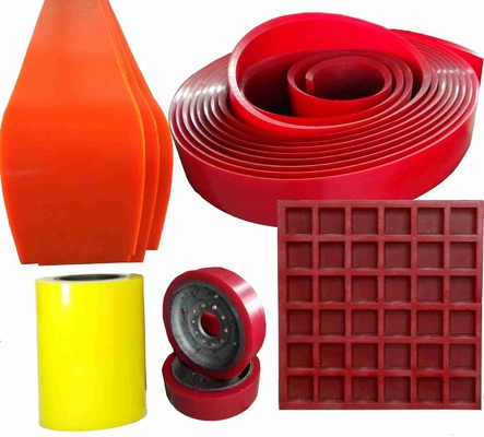 Material de moldação feito-à-medida do forro da rampa do uretano do plutônio dos produtos do poliuretano