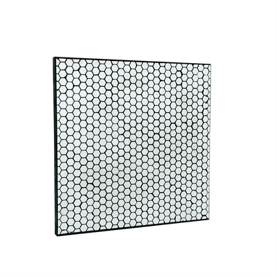 Forro cerâmico da placa do desgaste do quadrado 100x100 para o funil da rampa