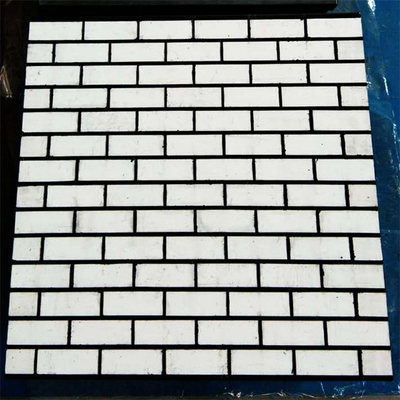 Placa cerâmica cerâmica do desgaste do forro 500*500 da alumina de 92%