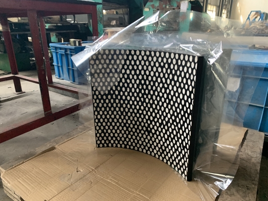 Desgaste de alinhamento cerâmico da alumina do círculo 95% - azulejos resistentes de ZTA