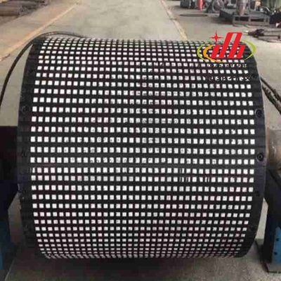 Bolto substituível na polea de transporte de diamantes para retardar a polea de acionamento