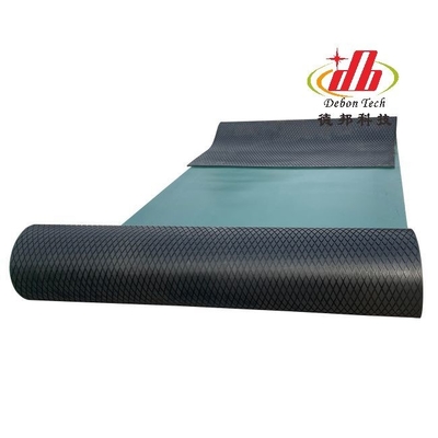 Rolo de roleta de diamante preto de desempenho superior de 10 mm para transportadores