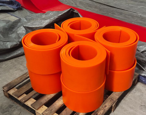 Polyurethane Panela de borracha para transporte de escorregas Indústria de mineração