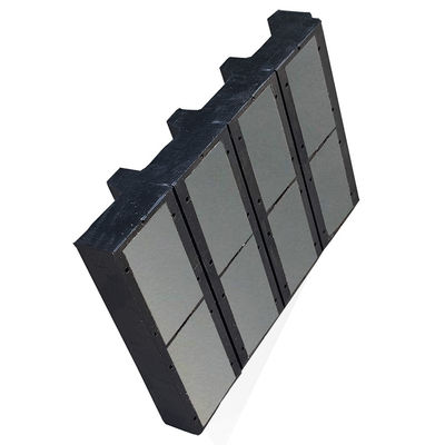 Revestimentos de borracha magnética resistente ao desgaste para o processamento de minerais